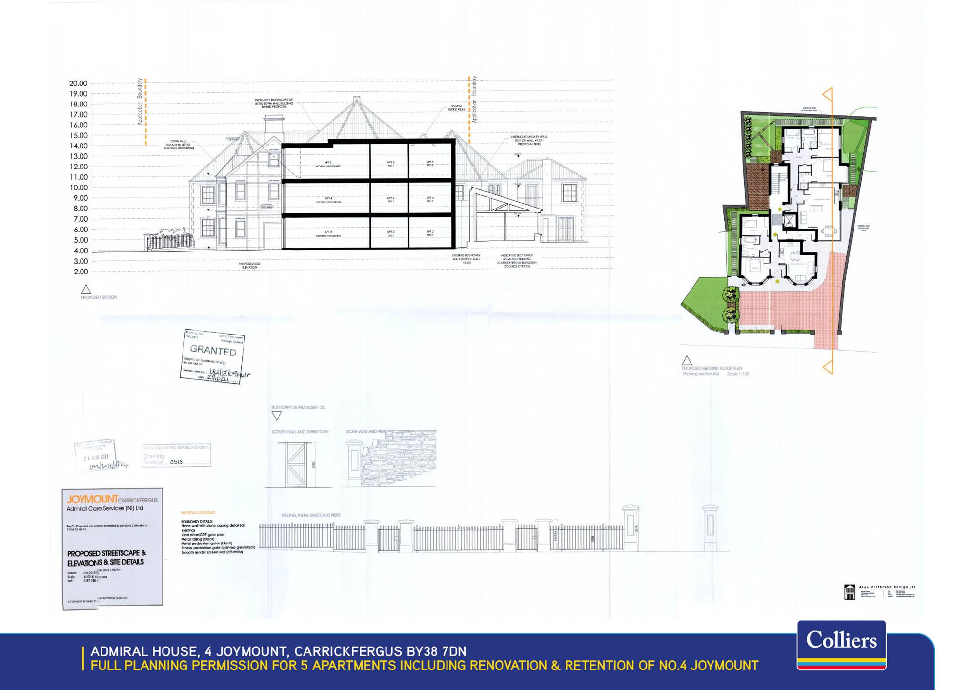 Admiral House, 4 Joymount, Carrickfergus for sale with Colliers Residential Admiral House, 4 Joymount, Carrickfergus for sale with Colliers Residential
